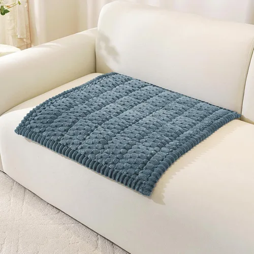 Vista 40 de OstepDecor Funda de sofá para perros, lavable, antideslizante, protector de Azul