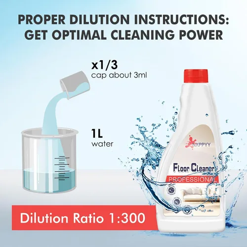 Vista 8 de Floor Cleaning Solution Compatible with Roborock Q5/Q7/Q8/S7/S8/Qrevo Series, All Robot Vacuums & Wet Dry Vacuum, Floor Cleaner for Mopping, 2