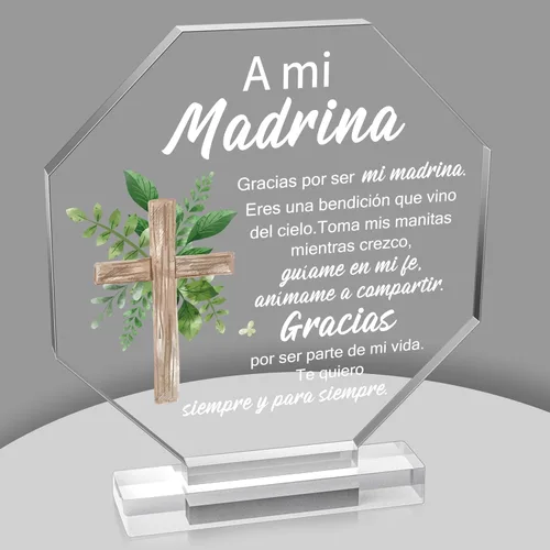 Vista 23 de Yopyame Regalo de acrílico de agradecimiento – Regalos de agradecimiento para mujeres, hombres y amigos, regalo de agradecimiento para compañero