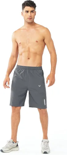 Vista 6 de NORTHYARD Pantalones cortos deportivos ligeros de secado rápido y de 7pulgadas para hombre, para senderismo, deportes, gimnasio, correr