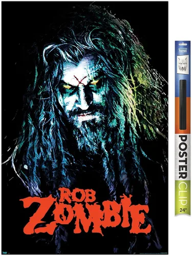Vista 12 de Rob Zombie - Póster de pared HellBilly de 34 pulgadas de largo x 22.4 pulgadas de ancho, versión sin marco