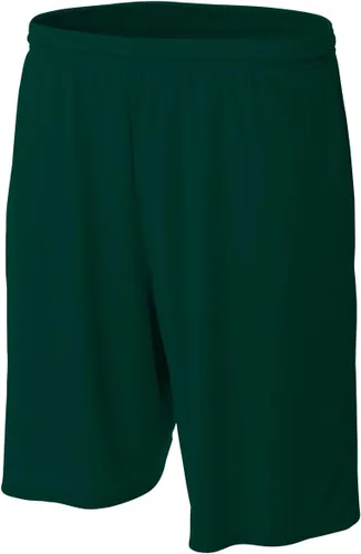 Vista 5 de A4 Pantalón corto con bolsillo para control de la humedad de 9" para hombre Granate