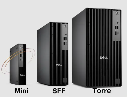 Vista 2 de Dell Pro Micro QCM1250 AI PC (Next Gen OptiPlex 7020 MFF), Intel 14-Core Ultra 5 235T (>Ultra 7 165U), mini escritorio empresarial, computadora IST