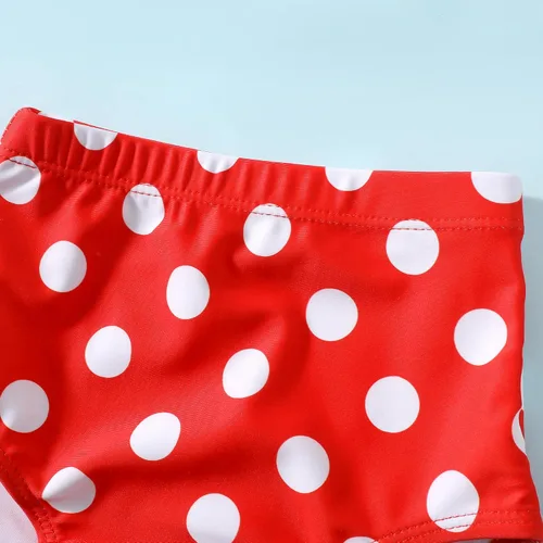 Vista 5 de LYSMuch Traje de baño de 2 piezas para bebé niña, estilo lazo