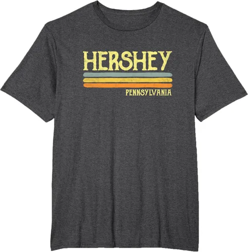 Vista 23 de Camiseta vintage de regalo de recuerdo de Hershey Pennsylvania PA, Negro, S