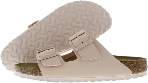 Vista 135 de Birkenstock Sandalias unisex Arizona con plantilla suave para adultos Negro (black Oiled Leather)