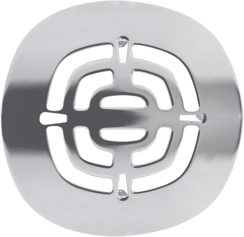 Vista 4 de Westbrass D316-18 4-1/2" OD - Colador de ducha a presión para desagüe, bronce cepillado