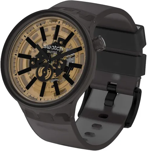 Vista 7 de Sabor oscuro, Transparente, Reloj estándar