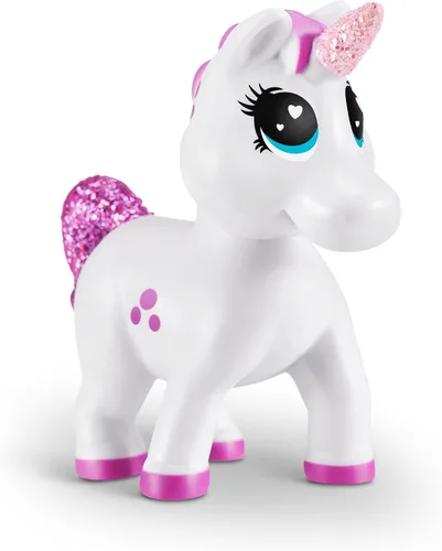 Vista 3 de Sparkle Girlz ZURU - Conjunto de muñeca y mascota de princesa, vestido azul y perro, 2 mascotas incluidas, muñeca de moda posable, vestido