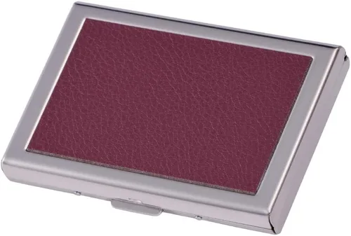 Vista 11 de EASTNIGHTS Rfid - Tarjetero delgado de metal para tarjetas de visita, estuche pequeño para hombres y mujeres, Negro-eyw, Tarjetero delgado
