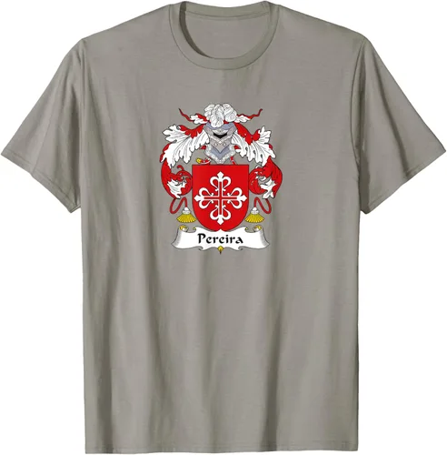 Vista 21 de Escudo de armas Pereira - Camiseta con escudo familiar, Negro