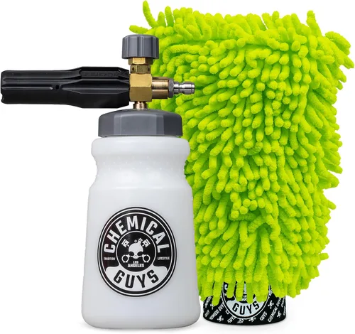 Vista 9 de Chemical Guys, Adjustable Foam Cannon for Pressure Washers, 32 oz