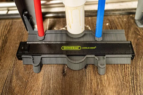 Vista 13 de General Tools Medidor de Contorno 833 - Buscador de Ángulo de 10" Herramienta para Mejoras del Hogar - Gadgets para Hombres