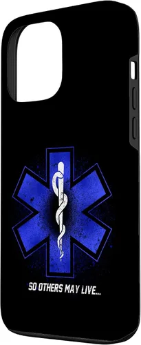 Vista 2 de iPhone 13 Pro Max EMT EMS Paramedic AMR para que otros puedan vivir... Funda