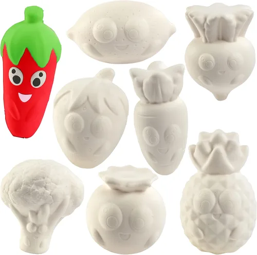 Vista 11 de Jumbo Squishy Toys 9 unidades de alimentos de despensa – Squishies Kawaii de levantamiento lento para niños y adultos – Juguetes sensoriales suaves