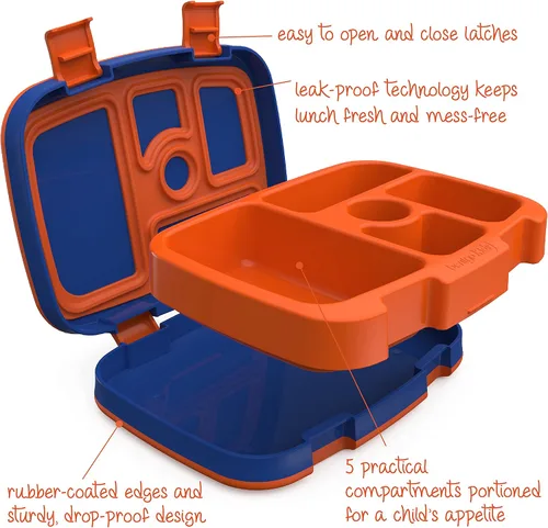 Vista 9 de Bentgo Juego de bolsas de almuerzo aisladas con caja de almuerzo estilo bento, para niños (deportes)
