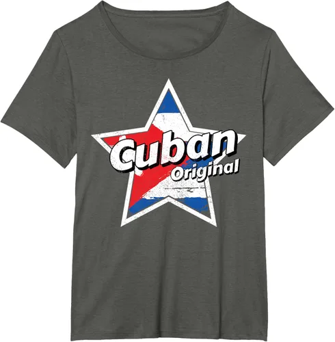 Vista 14 de Camisa Cubano Original Camisa Bandera de Cuba Camiseta Cubano, Negro