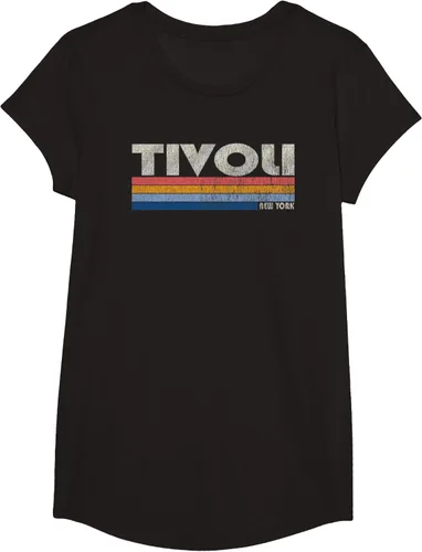 Vista 5 de Camiseta vintage de los años 80 estilo Tivoli NY