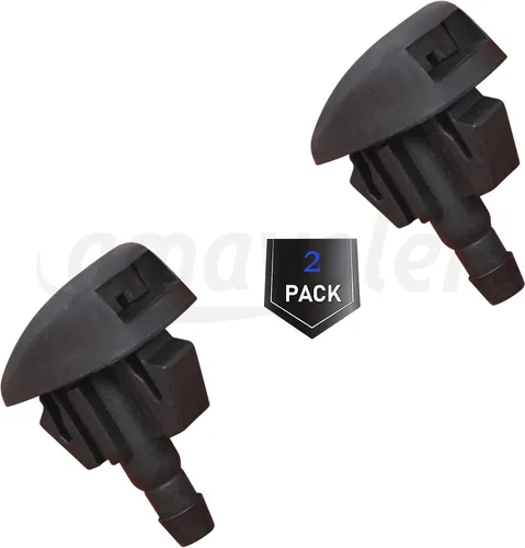 Vista 4 de Boquilla para limpiaparabrisas Accesorio de posventa para Mazda 3 2014-2018, Mazda 6 2014-2017, Mazda CX-5 2013-2017. OEM #: KD45-67-510 (2 piezas)