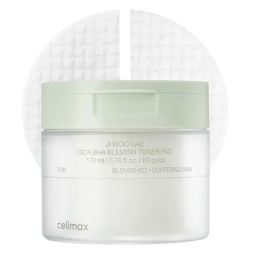 Vista 10 de Celimax ONE STEP - Almohadilla iluminadora corporal, 60 almohadillas with Green Tea & White Truffle, for Underarm, Knee & Elbow, Gentle