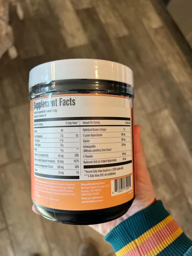 Vista 4 de Perfect Keto Beauty + Sleep - Proteína en polvo de péptidos de colágeno alimentados con hierba con ashwagandha, magnesio, biotina, ácido