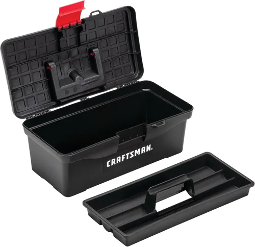 Vista 5 de CRAFTSMAN Caja de Herramientas, con Cerradura, 13 in., Rojo/Negro (CMST13004)