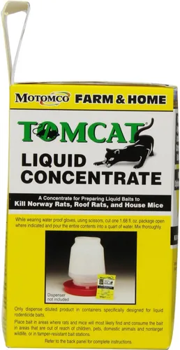 Vista 2 de MOTOMCO Tomcat - Cebo concentrado líquido para ratón y rata, 1.68 onzas, (paquete de 8)
