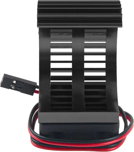 Vista 4 de Disipador de calor de motor RC 540 545 550 sin escobillas cepillado con ventilador de enfriamiento de 5-6 V compatible con Traxxas HSP HPI Wltoys