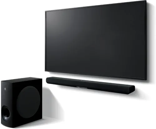 Vista 9 de Barra de sonido YAMAHA SR-B40A Dolby Atmos con subwoofer inalámbrico (Negro)