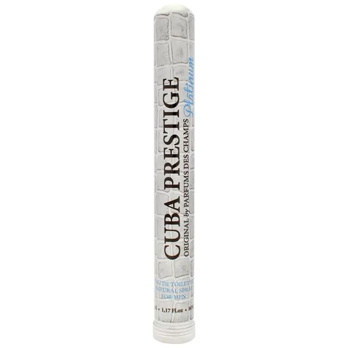 Vista 5 de Cuba Prestige Platinum 1.17 oz Eau De Toilette Spray Hombre