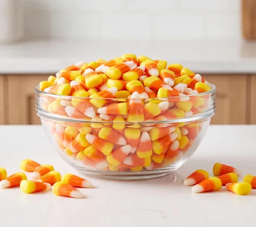 Vista 4 de Candy Corn Bolsa de 1 libra Clásico de Otoño Dulces de Halloween Fiestas