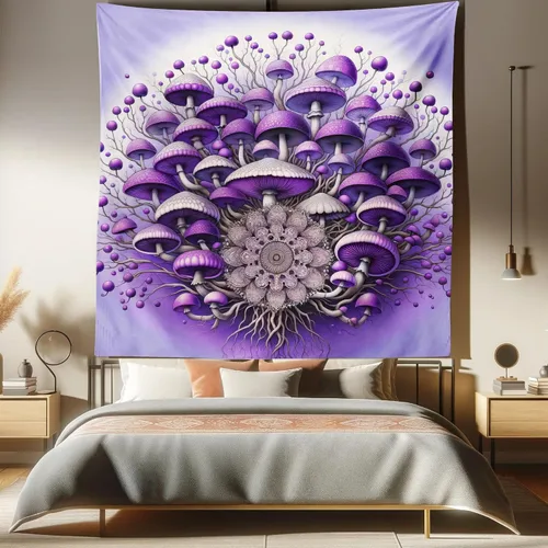 Vista 195 de Ambesonne Tapiz de arte afro, hombre negro fuerte con una corona de trazos impresión de pintura moderna, decoración de tela para colgar en la pared
