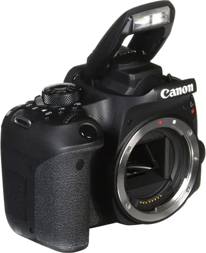 Vista 6 de Canon Cámara DSLR EOS Rebel 800D/T7i (solo cuerpo) + lente Canon EF de 1.969 in + tarjeta de memoria de 64 GB + funda + software Corel Photo +