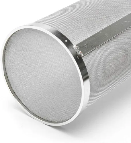 Vista 5 de Colador de araña de 300 micrones de 6 x 14 pulgadas para hervidor de filtro de cerveza casera