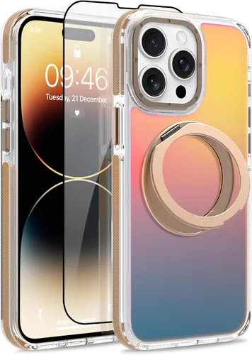 Vista 103 de Funda magnética para Google Pixel 10 Pro XL [compatible con Magsafe] [bonito diseño fluorescente de moda] a prueba de golpes, delgada, translúcida