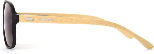 Vista 3 de Steve Madden Gafas de sol polarizadas para hombre color negro 2362in