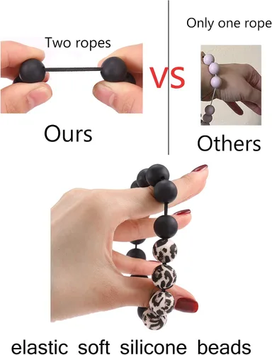 Vista 49 de BVGA Pulsera llavero de pulsera de silicona para mujer