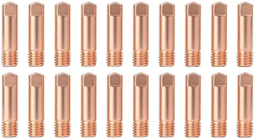Vista 11 de 5PK MIG Boquilla de gas de soldadura 21-50 1/2" para Lincoln Magnum 100L K530 Series & Century & Tweco Mini/#1 Pistola de soldadura