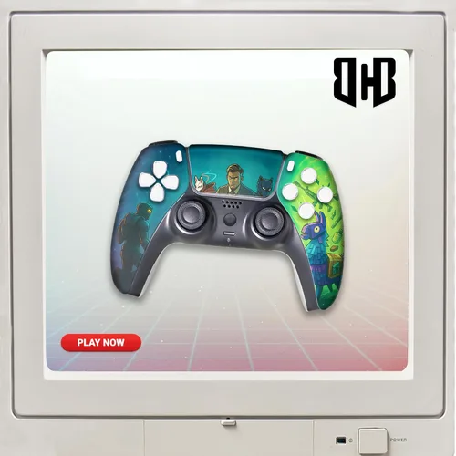 Vista 76 de Battman Custom PS-5 Controller Wireless compatible with Play-Station 5 Console by BCB Controllers Proudly Customized in USA with Permanent