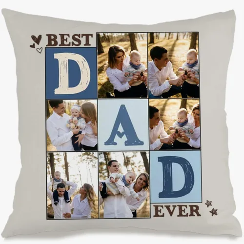 Vista 13 de Personalized Pet Photo Pillow Case Using one pet Image and Custom Text offering Home décor Personality and Giving a Sweet Gift Touch
