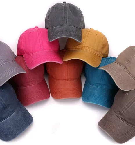 Vista 7 de Gorra de béisbol bordada personalizada ajustable para añadir tu texto