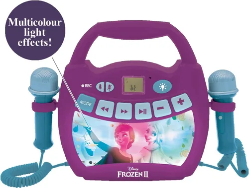 Vista 3 de LEXiBOOK, reproductor de karaoke congelado, MP320FZZ