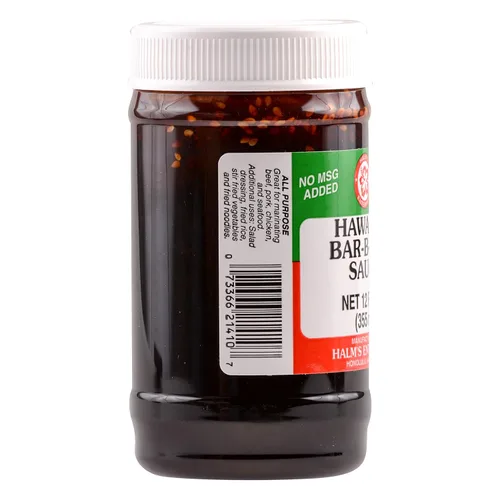 Vista 4 de Halm's Hawaiian Salsa de barbacoa 12 onzas