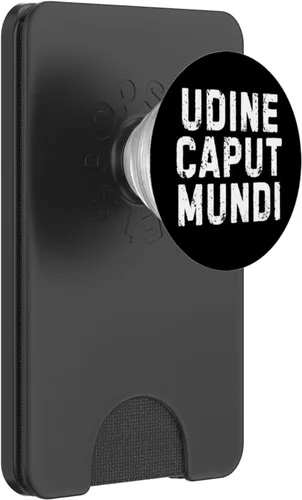 Vista 8 de Udine Caput Mundi Udinese Simpatica Uomo Donna Bambino PopSockets Adhesive PopGrip