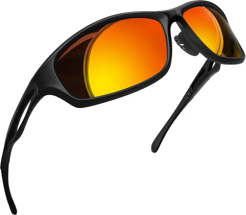 Vista 12 de Joopin Rectangle Sports Sunglasses Polarized UV400 Protection Wrap Around