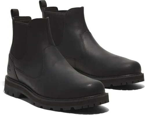 Vista 2 de Timberland Britton Road Mid Chelsea negro grano entero