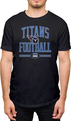 Vista 21 de Hybrid Sports NFL Football Arch - Officially Licensed Adult Short Sleeve Fan Tee for Men and Women