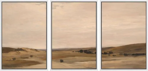 Vista 19 de SIGNWIN Lienzo enmarcado para pared, juego de arte tranquilo con reflejo de lago, acuarela, montaña y agua, ilustraciones modernas, arte abstracto