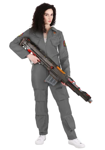 Vista 4 de Disfraz de Traje de Vuelo Ripley para Mujer de Aliens Multicolor