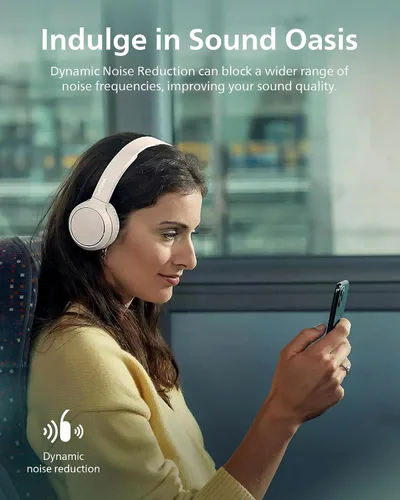 Vista 7 de Philips H4205 Auriculares inalámbricos con controladores de 1.260 in y BASS Boost bajo demanda, color blanco